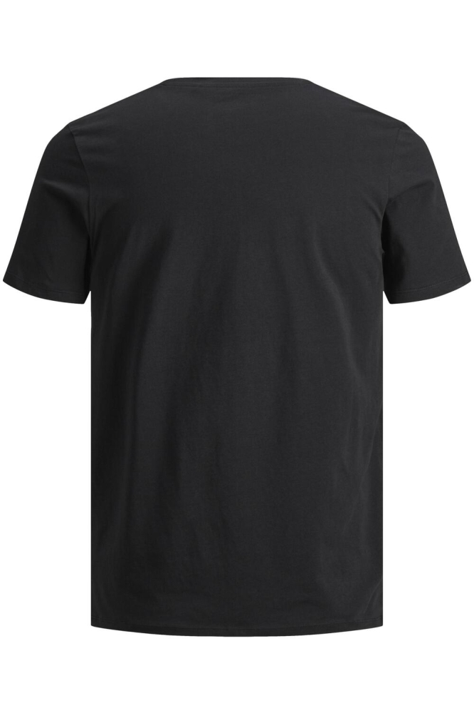 JJEORGANIC BASIC TEE SS O-NECK NOOS 12156101 Black/SLIM